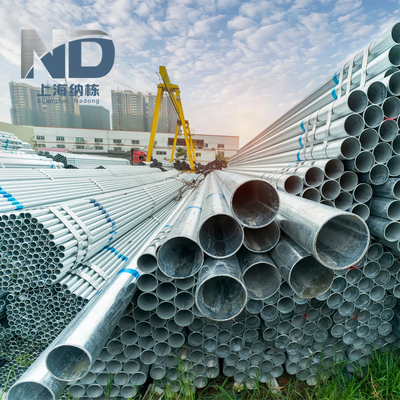 Pre Galvanized GI Pipe Q345 Steel Pipe Construction Galvanized Tube