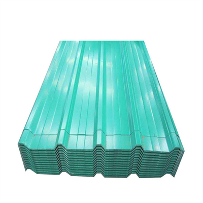 PPGI Color Coated Corrugated Sheet Metal Roofing Panels 0.1mm - 0.8mm