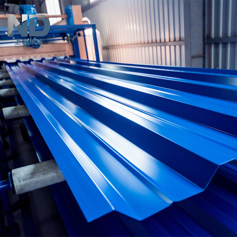 Prepainted Galvanized Corrugated Roofing Sheet PPGI 1.5mm For Roofing Tiles