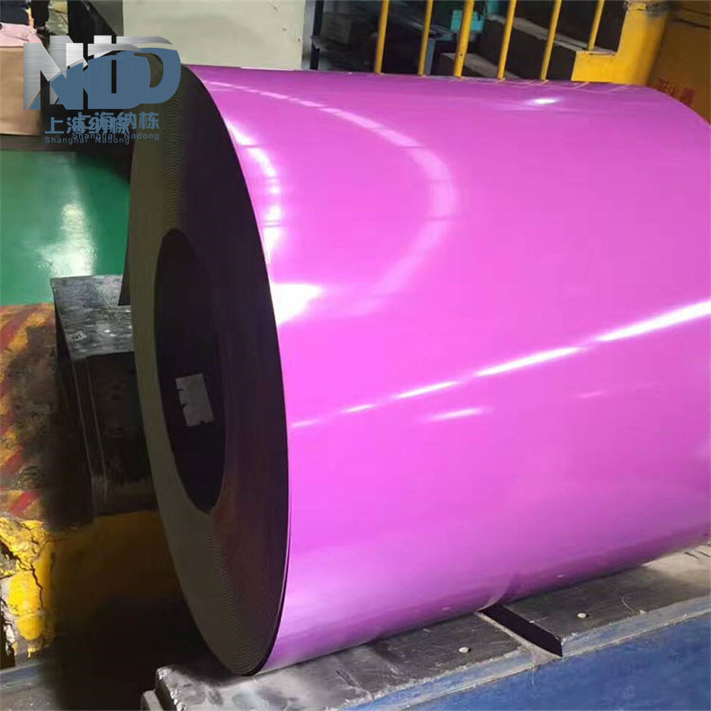 Jis3312 PPGI / PPGL / PPGF 0.13mm Pre Painted Steel Coil Hot Dip Galvanized