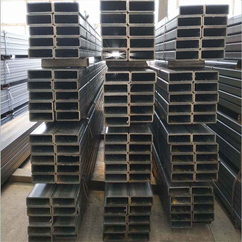 12m Galvanized Steel Square Tube Q235 6m Galvanized Steel Rectangular Tube