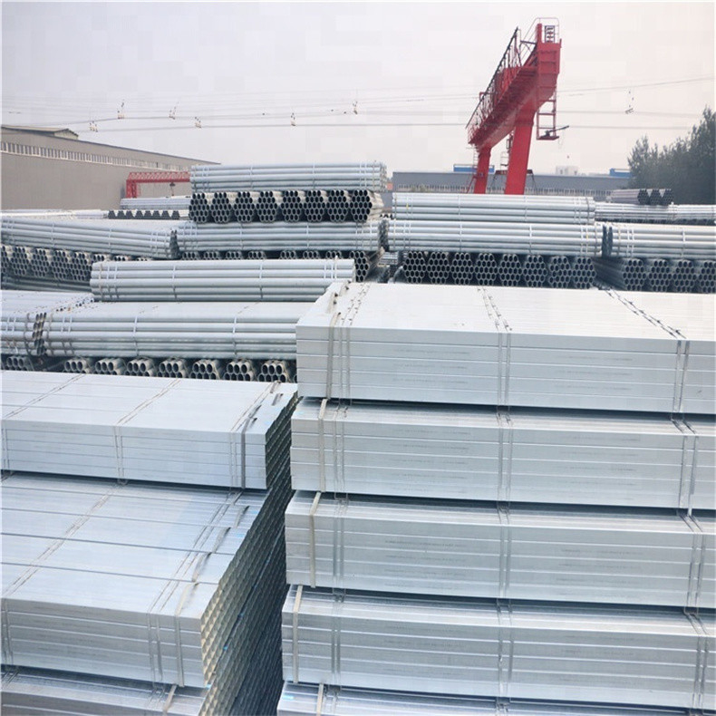 ASTM A500 Galvanized Steel Square Pipe Cold Rolled 1.6mm Thick