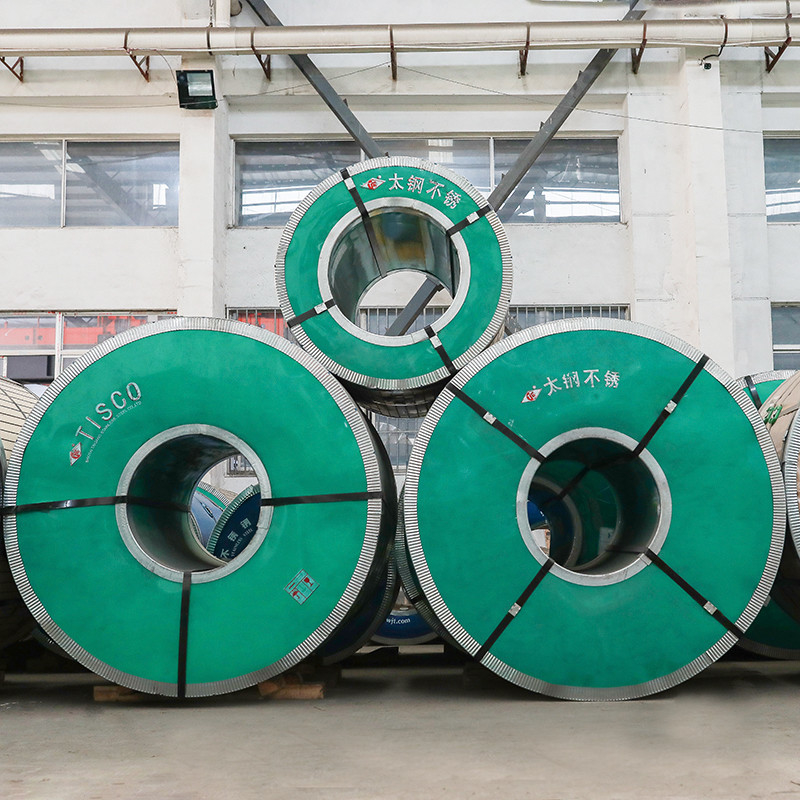 410 SS Grade Cold Rolled Stainless Steel Coil 0.3mm - 3mm 10mm Stainless Steel Coil