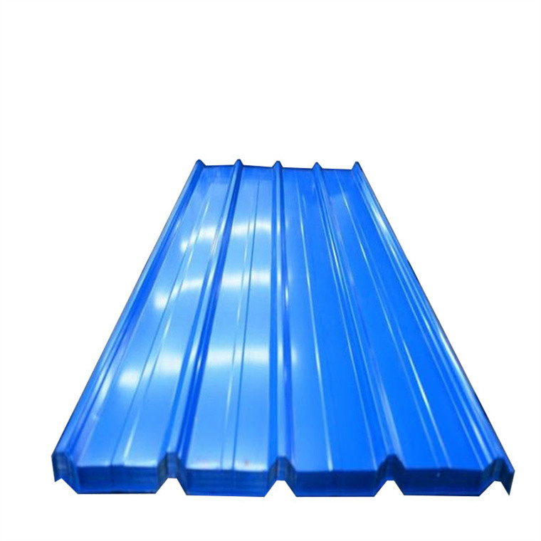 PPGI Color Coated Corrugated Sheet Metal Roofing Panels 0.1mm - 0.8mm