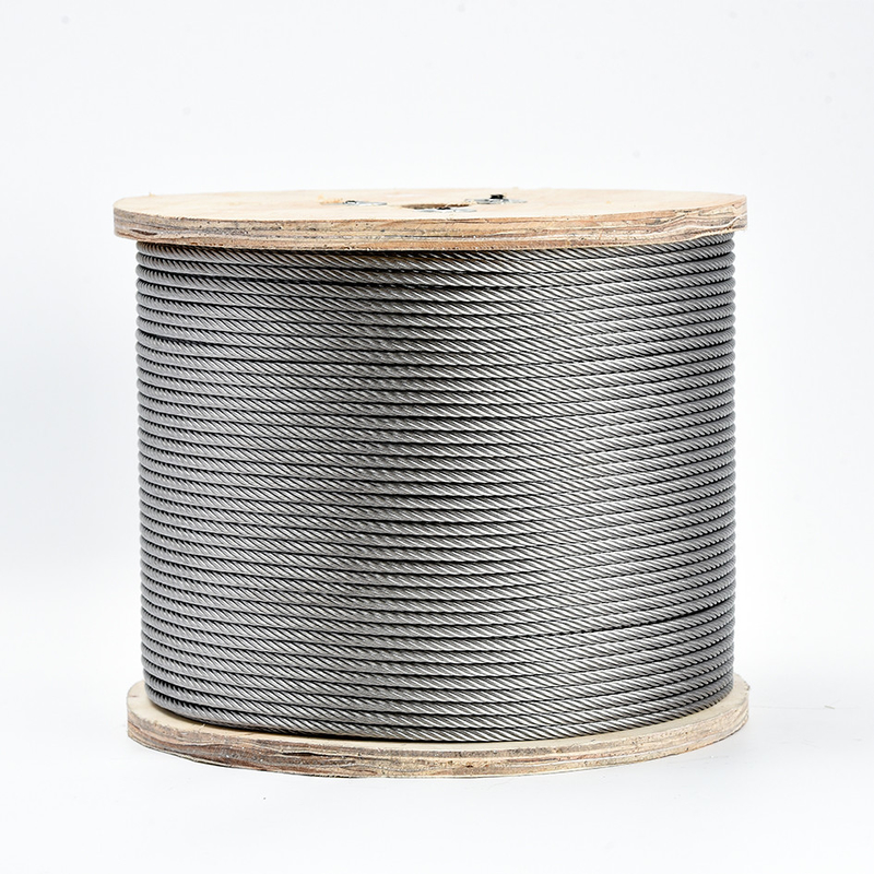 316 2.5mm Stainless Steel Wire Rope 1x7 Drawn Wire