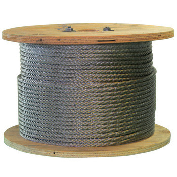 304 316 1mm - 90mm Stainless Steel Wire Rope Customized Free Length