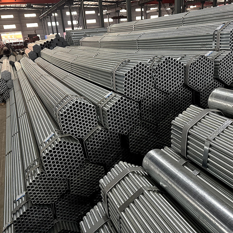 2m 2 Inch Hot Dipped Galvanized Gi Round Steel Pipes For Borewell